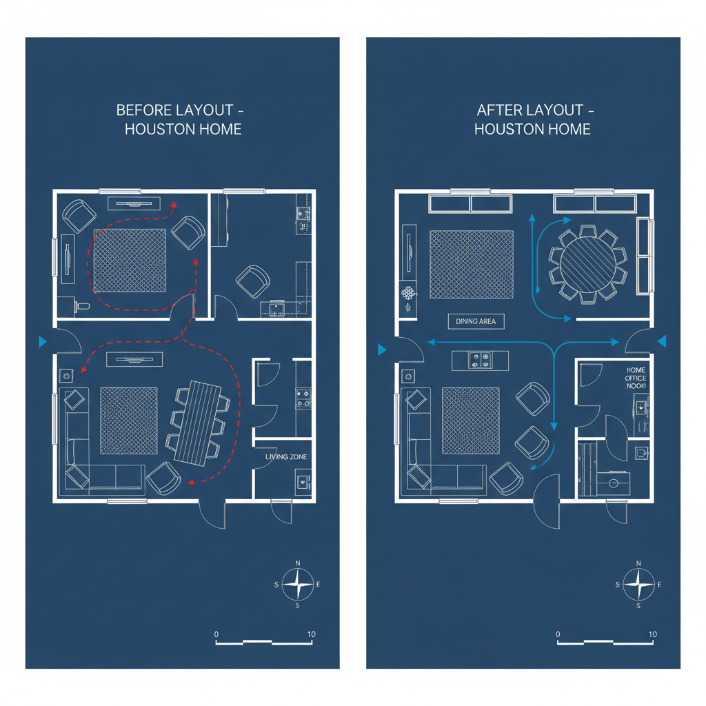 Room Layout Optimization Richmond - Tell Projects Richmond TX